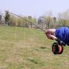 Fly Fishing Rod Fly Fishing Poles Super Hard Fishing Rod Tackle 4-Piece 9-Feet Lightweight Fly Rod