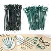 Garden Plastic Gardening Tool Tree Climbing Support Gardening Fishbone Ties Shrubs Fastener Plant Cable Ties