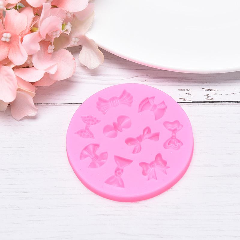 1 шт., галстук-бабочка, шоколадная глина, форма для конфет, помадка, инструмент для украшения торта с галстуком-бабочкой