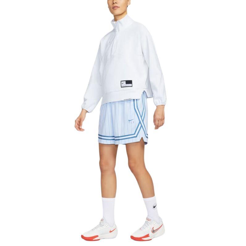 Nike Шорты для баскетбола Fly CrossoverDri Fit Женские Фиолетово-синие/Дымчато-синие FZ5511-423