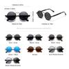 RBsunny Fashion UV400 готические стимпанк солнцезащитные очки поляризованные мужские и женские винтажные круглые очки для вождения и рыбалки праздничные