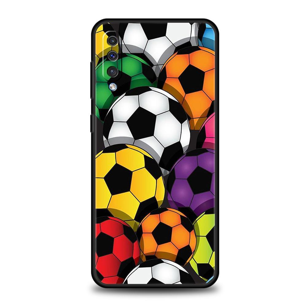 Чехол для телефона с футбольным мячом и футбольным полем для Samsung Galaxy A12 A32 A50 A70 A20E A20S A10S A22 A30 A40 A42 A52 5G A02S A04s