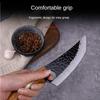 Meat Cleaver Hand-Forged Boning Knife Serbia Chef Knife Stainless Steel Kitchen Knife Butcher Knife Forged Meat Cleaver