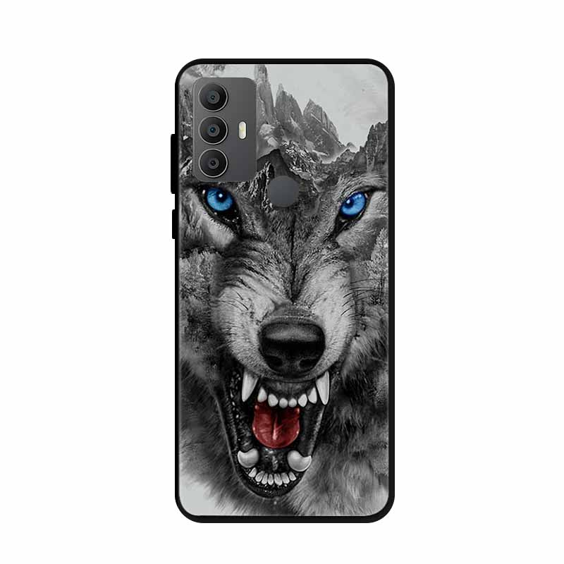 For Alcatel 1V 2021 Case 6002A 6002D Cool Fashion Soft TPU Silicone Bumper Fundas for Alcatel 1V (2021) Capa for Alcatel1v 1 V