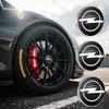 4Pcs 56mm Car Wheel Stickers Center Hub Cap Car Emblem Badge For Opel Astra j g Insignia Corsa d Vectra c Zafira a Auto Gadgets