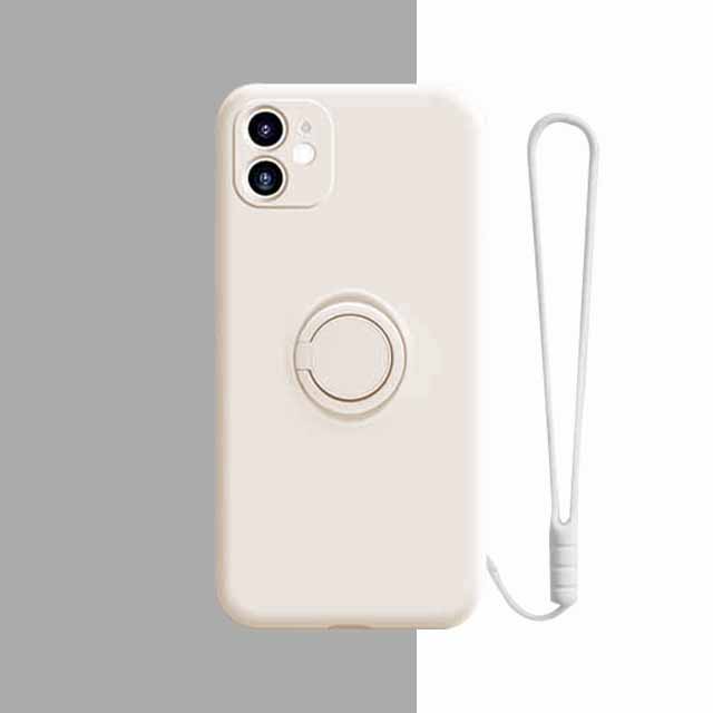 Funda For Xiaomi Redmi Note 13 12 Pro Plus 5G Ring Holder Kickstand Silicone Case Redmi Note 12S 11S 10S 9S 8T 9 10 11 Pro Cover