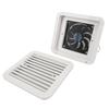 5V RV Side Vent Fan One Way Silent Wind Air Vent Ventilation Exhaust Fan for Caravan Motorhome Camper Yacht