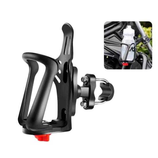 Держатель для бутылки с водой для велосипеда. Держатель для чашки для мотоцикла. Стабильная противоскользящая защита. Широкое применение. Простая установка. Кронштейн для бутылки с водой.