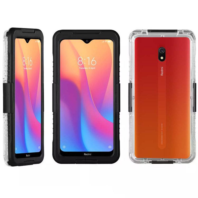 IP68 Waterproof Case for Xiaomi Redmi 8A, Black