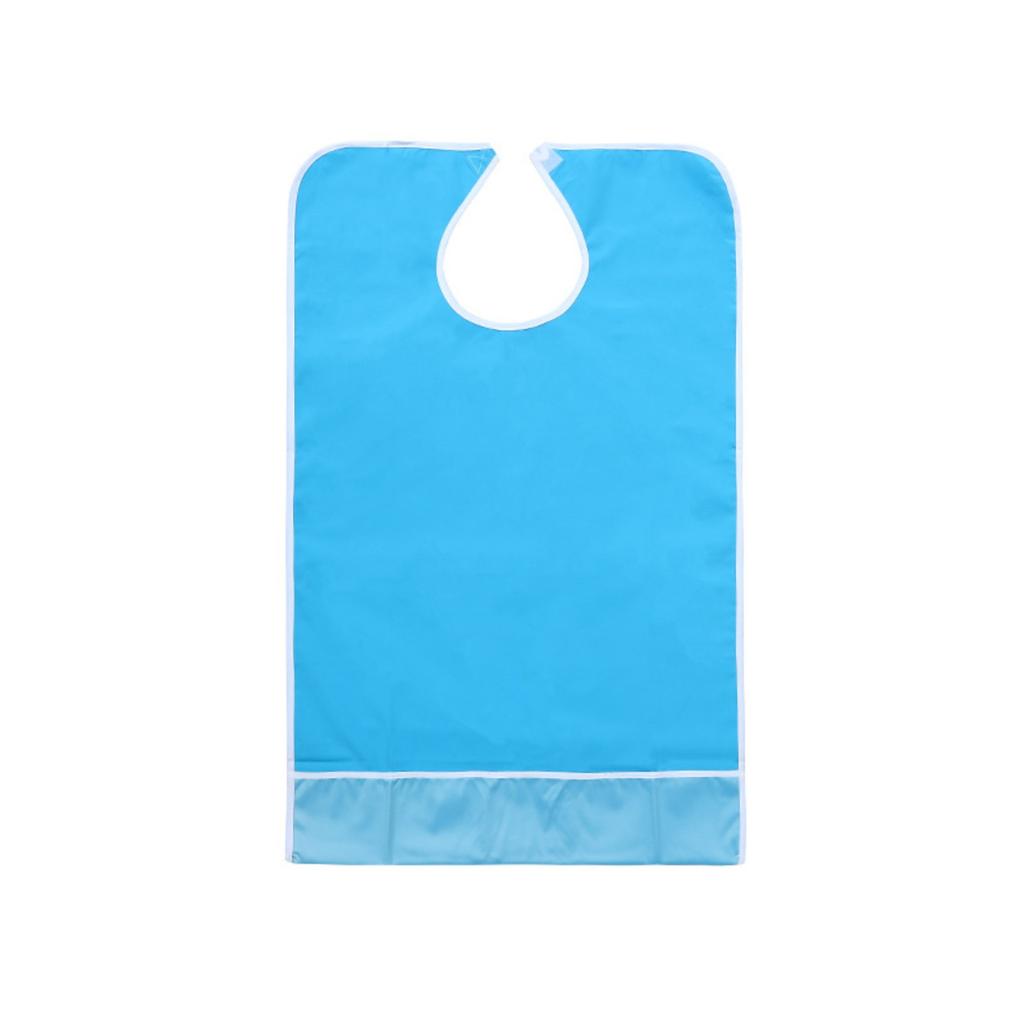 ПВХ водонепроницаемый, маслостойкий, не требующий стирки нагрудник для взрослых, нагрудник для столовой для пожилых пациентов