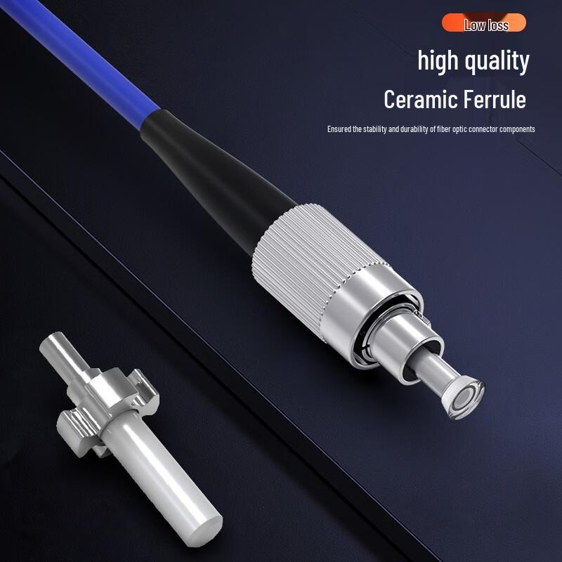 Zhongtianhengke Indoor Armored Telecom-Grade Single-Mode Fiber Optic Patch Cable