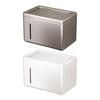 Napkin Storage Box Wall Mounted Waterproof Toilet Paper Holder Non-Drilled