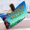 S-Stardew V-Valley Банное полотенце Микрофибра Мягкое Впитывающее Дышащее Для Девочек Детей Декоративное Мультяшное Пляжное полотенце