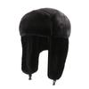 2020Thick Plush Bomber Hat for Men Women Russian  Snow Caps Earflap Bonnet Winter Warm Trapper Hats Windproof Keep Warm Cap
