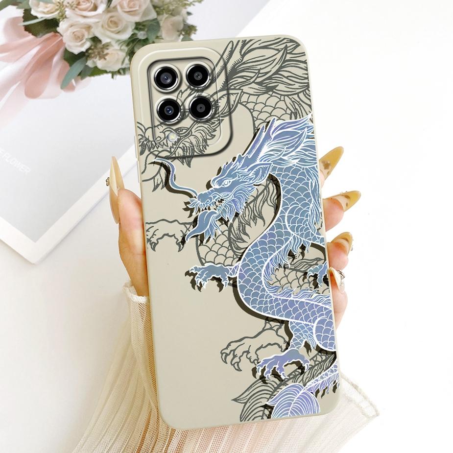 Чехол для Samsung Galaxy M33 M53 5G Милый Мультяшный Кот Ударопрочный Мягкий Силиконовый Чехол Для Samsung M33 M 53 Galaxy M53 5G Обложка