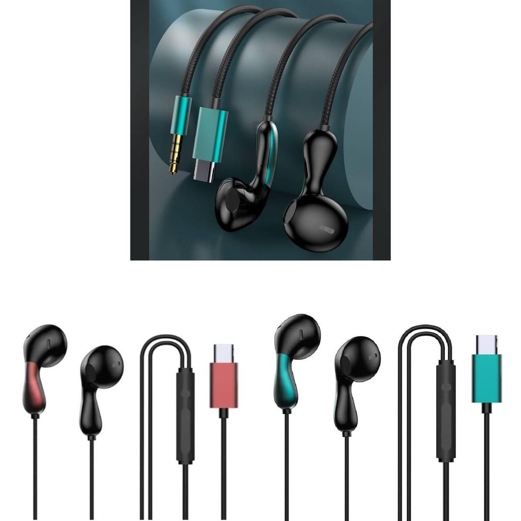 Наушники Typec Внутриканальные Игровые Проводные Гарнитура Микрофон Красный Зеленый Киберспорт Звук