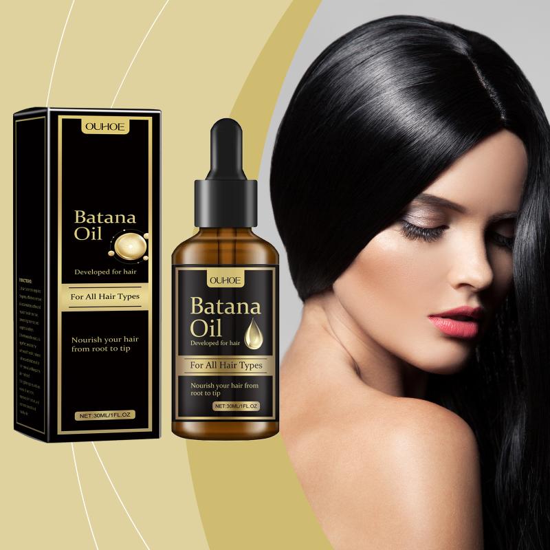 Nourishing Batana Oil Hair Growth Serum Repair Damage Hydrate Dry Hair Smoothing Antifrizz for Healthy Roots