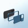 Магнитный чехол Nillkin CamShield Pro с MagSafe для iPhone 14 Pro Max - синий защитный чехол для камеры