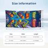 Adventure Journey Theme Beach Towel Personalized Custom Name & Text Soft Quick Dry Beach Towel for Swimming Travel