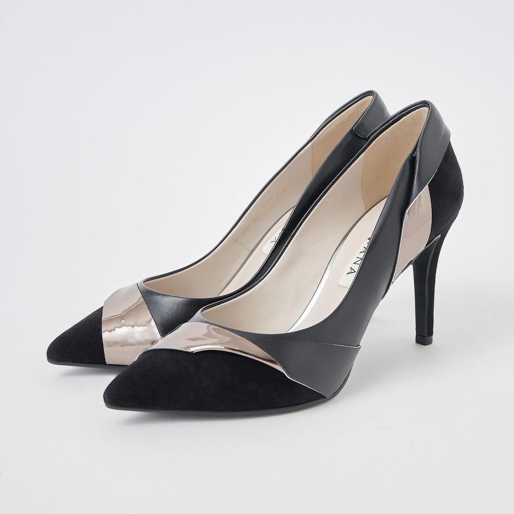 Сделано в 108014600011 [Диана] Туфли-лодочки, Япония, Черный, 23.5см,