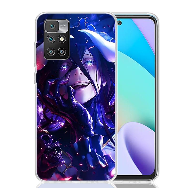 Чехол для телефона Аниме Overlord Альбедо Для Xiaomi 14C 13C 12C 13 12 10 10A 10C 9 9A 9C 9T 8 8A 7 7A 6 6A K70 Pro K60 K40 K20 14C 13C 1