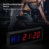 Профессиональный спортивный таймер с дистанционным управлением, цифровые часы 12/24 часа, таймер обратного отсчета, секундомер для тренировок и фитнеса