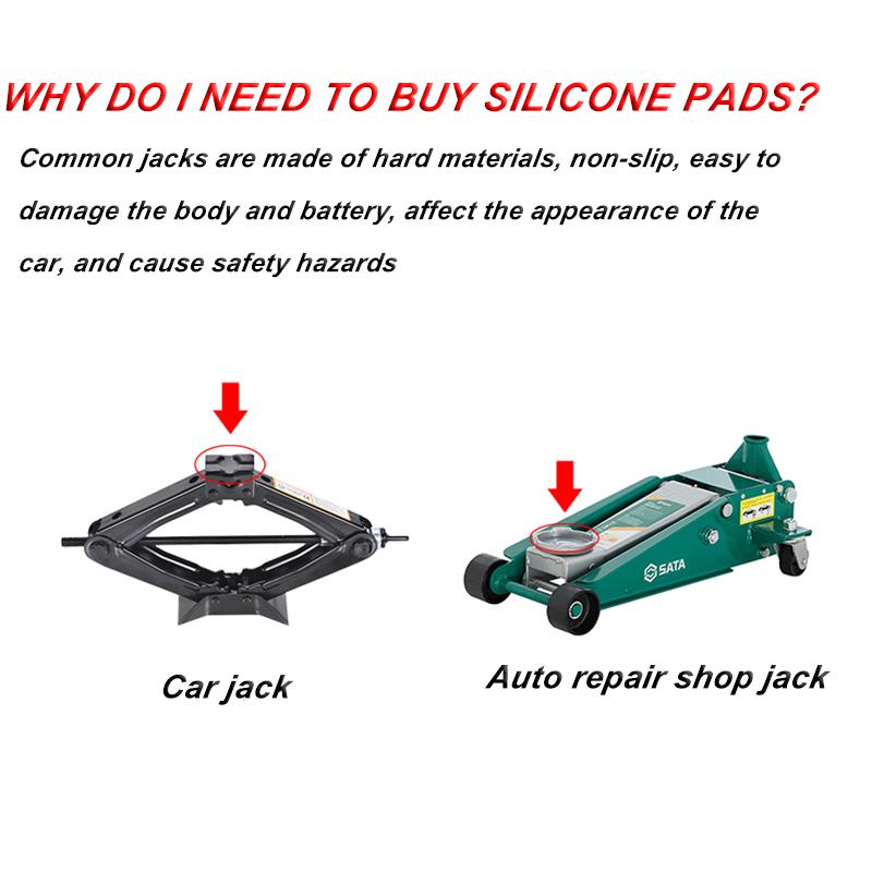 Автомобильный резиновый домкрат, защитная рама, адаптер, инструмент, шасси для Tesla Model 3, Model Y, Model S, Model X, автомобильные аксессуары