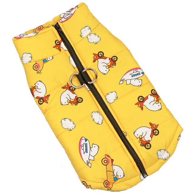 Одежда для собак, зимняя куртка для собак, пальто, водонепроницаемая рождественская одежда для щенков, маленькая, средняя, ​​большая собака, мопс, чихуахуа, Ropa Para Perros