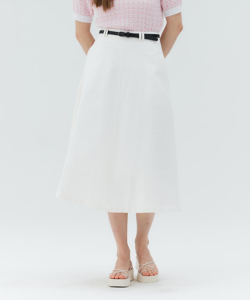 Mind Bridge Woman [W] A-Line Belted Skirt Mysk3203
