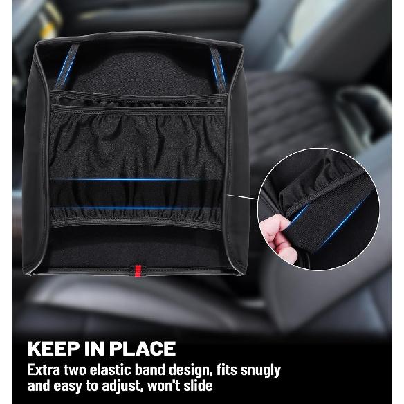 Чехол-подлокотник центральной консоли для Chevy Chevrolet Silverado/GMC Sierra -2024 2025, Tahoe & Suburban & Yukon -2025, Чехол средней консоли из ПУ-кожи