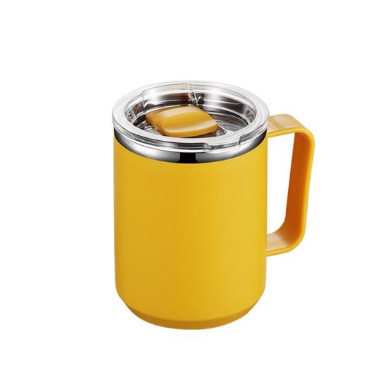 Бутылка для воды 450 мл, двухслойная, большая емкость, портативная вакуумная изоляция, материал из полипропилена, изоляция из нержавеющей стали