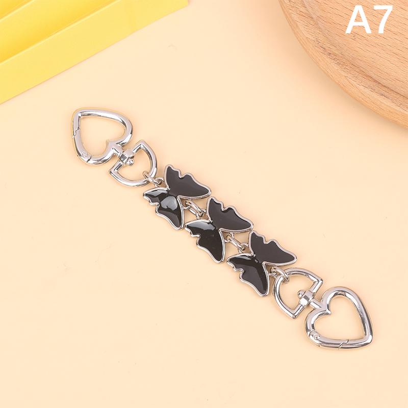 Butterfly Handbags Accessory Fashion Shoulder Bags Accessory Extender Strap Bag Chain Shape Chain Bag Extender Strap