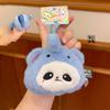 Panda Frog With Rabbit Duck Elephant Hat Plush Keychain Animal Pendant Gift