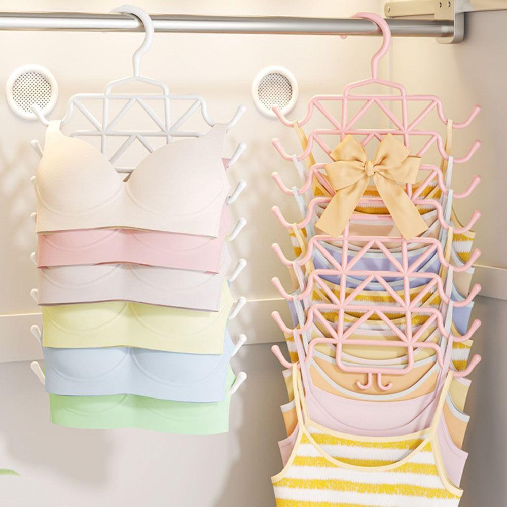 Multi-Layer Underwear Hanger Sturdy Scarf Rack Traceless Bra Hanger Home Storage