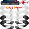 2-6 шт. USB C Защитные заглушки от пыли и потери, Заглушка порта зарядки Type C для iPhone 16 Pro Max 16Plus Xiaomi Samsung, Заглушка