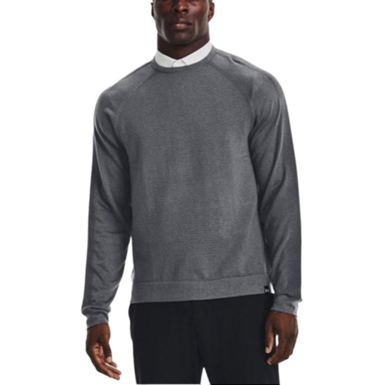 Under Armour Мужской свитер Intelliknit Solid Color Crewneck, персиково-серый 1373684-012