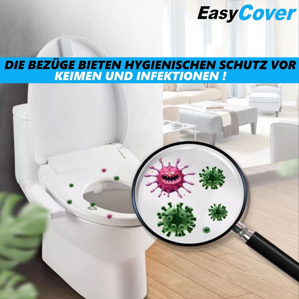 EASYCOVER Одноразовые накладки на унитаз Чехол на сиденье унитаза Накладка на сиденье Крышка для унитаза 50 шт.