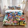 One Piece Bedding 3 Piece Set HD Print Duvet Cover Pillowcases for Teens Adult Bedroom Decoration Christmas Gift C350