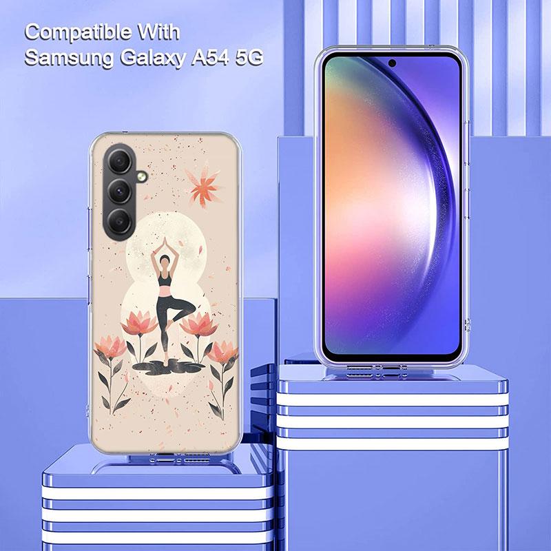 Горячая Распродажа Чехол для Телефона Йога Намасте для Samsung A17 A37 A57 A07 A16 A26 A36 A56 A06 A02S A12 A22 A32 A52S A04S A14 A24 A34 A54 A03