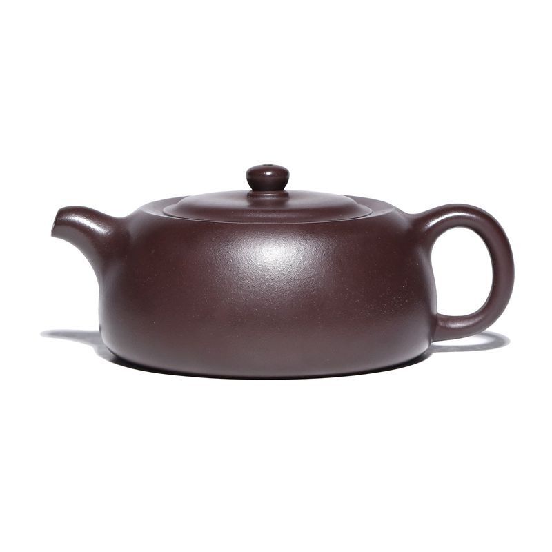 160 мл элегантный исинский фиолетовый глиняный чайник ручной работы, хорошо сделанный чайник из сырой руды, фиолетовый глиняный чайник, чайный сервиз Zisha, коллекция чайных сервизов