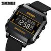 SKMEI 1848 Часы reloj hombre Цифровой механизм Наручные часы Для мужчин Спортивные часы Водонепроницаемость 3 Бар Светодиодная подсветка Электронный обратный отсчет