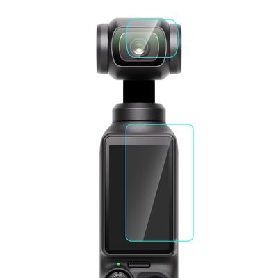 Подходит для защитного стекла для экрана DJI OSMO Pocket 3, HD, полное покрытие, защита от царапин, плёнка для объектива, аксессуары для камеры