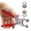 Plier Tool 9.5mm Accessories Metal Snap Button Fasteners Press Studs Bouton Pression Fasteners Installing Clothes Bag Button