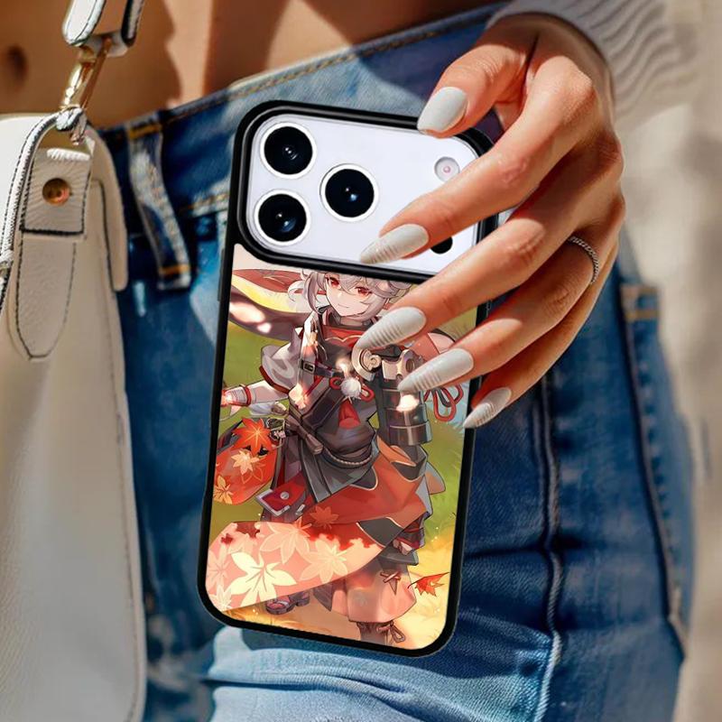 Kaedehara Kazuha Genshin Impact Phone Case For iPhone 17 Air 14 15 13 12 Max Cover For Apple 14 15 16 16e 11 Pro Max Plus