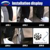 4x для BMW X3 F25 2011 2012 2013 2014 2015 2016 2017 Автомобильные брызговики, брызговики, переднее крыло, дефлектор колеса, аксессуары