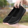 Women's Shoes One Pedal Large Size Single Shoes Flat Casual Shoes Women's Breathable, Light, Shallow Mouth Comfortable Walking Shoes Women's Net