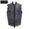 BRICE GILET Sheepskin Mouton Down Vest Jacket 5 blackUsed