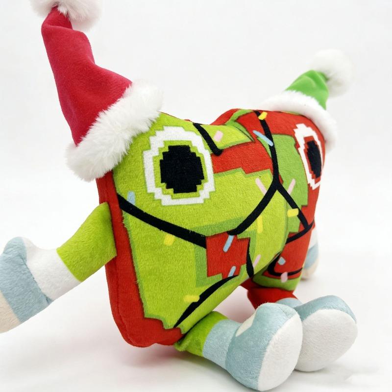 New Christmas Holiday Plush Soft Anime Plush Collectible Christmas Gift Girl 28cm Festive 67 Plush Steal A Brainrot 67 Plush Toy Christmas Decoration