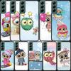 Baby Cute Owl Lover Cartoon Candy Winter Phone Case For Samsung Galaxy A12 A22 A32 A42 A52 A72 A54 A34 A24 A14 A73 A53 A33 A23 A