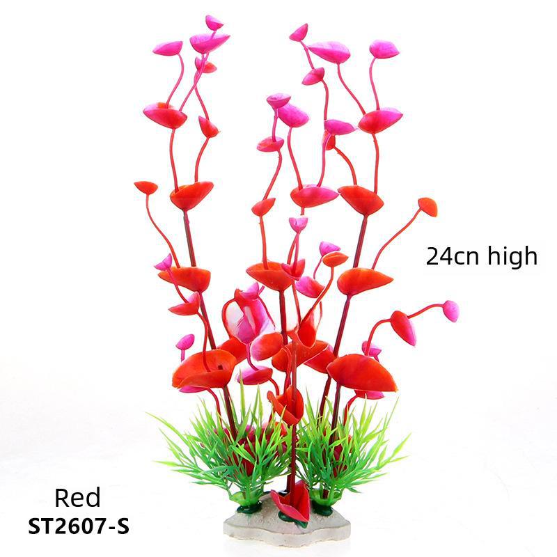 Aquarium Fish Tank Decoration: CT26-S Artificial Water Plants